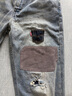 Levi's?SilverTab?25春夏新款男士美式高街破洞寬松直筒牛仔褲 淺藍(lán)色 30 (32) 曬單實(shí)拍圖