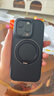 品勝【觸控按鍵丨自帶支架】適用蘋(píng)果16pro手機(jī)殼iPhone16pro旋轉(zhuǎn)支架磁吸Magsafe無(wú)線充電防摔殼 黑色 曬單實(shí)拍圖