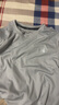 安德瑪（UNDERARMOUR）CoolSwitch男子涼爽跑步運動(dòng)短袖T恤1371129 摩登灰011 S 曬單實(shí)拍圖