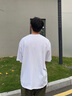 雪萊瓊斯 短袖t恤男潮牌2025夏季新款印花上衣半袖寬松港風(fēng)ins男生體恤衫 深灰色 XL [建議125-145斤] 曬單實(shí)拍圖