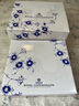 RoyalCopenhagen皇家哥本哈根藍(lán)色繽紛唐草手繪餐具盤子菜盤家用19cm造型盤 曬單實(shí)拍圖