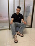 颯望德國涼鞋男款夏季2025新款開車戶外穿耐磨休閑防滑涼拖鞋男士防滑 卡其【專為司機開車防滑設(shè)計】 40  41【推薦39/40腳穿】 曬單實拍圖