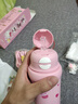 oktp可愛(ài)兒童保溫杯h(huán)ello Kitty學(xué)生高顏值316不銹鋼水杯雙飲吸管杯子 【背帶+公仔】凱蒂貓600ml 曬單實(shí)拍圖