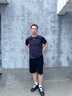 馬克華菲純棉牛仔短褲男士2025夏季寬松薄款休閑中褲純色高端五分褲子男 曬單實拍圖