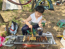 原始人燒烤木炭夾子耐用加長炭夾戶外環(huán)保燒烤工具配件用具 碳夾 曬單實拍圖