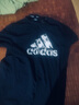 阿迪達(dá)斯 （adidas）男子透氣舒適圓領(lǐng)休閑運(yùn)動(dòng)短袖T恤 XL碼 曬單實(shí)拍圖