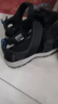 斯凱奇（Skechers）涼鞋男士夏季厚底外穿運(yùn)動男鞋透氣涼拖鞋防滑沙灘鞋溯溪鞋205478 曬單實(shí)拍圖