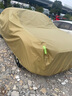平安鹿牛津布汽車專用車衣車罩加厚防曬隔熱防雨抗風(fēng)防塵四季通用全車罩 【巖砂棕】420D新科技級(jí)加厚牛津布+贈(zèng)送收納袋 【加厚款】防暴曬防高溫抗撕裂 曬單實(shí)拍圖