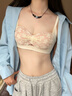 多情貓內(nèi)衣女聚攏收副乳防下垂性感夏季涼感薄款調(diào)整型無鋼圈文胸罩 香檳粉單件 【半杯聚攏1.8cm】 M （建議34/75AB） 曬單實拍圖