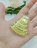 中國黃金（CHINA GOLD）黃金生日蛋糕足金生日快樂(lè )金幣收藏儲蓄金片擺件禮物送愛(ài)人 生日蛋糕金幣 約0.2g 曬單實(shí)拍圖