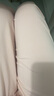 FitonTon女士睡衣女春夏純棉長袖翻領(lǐng)套裝簡約開衫可外穿家居服女L 曬單實(shí)拍圖