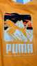 彪馬（PUMA）純棉寬松橙色印花休閑短袖T恤男春季運動(dòng)上衣 684761 柑橘橙色-46 S (170/92A) 曬單實(shí)拍圖