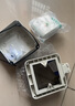 國(guó)際電工空調(diào)熱水器漏電保護(hù)開關(guān) 家用漏?？諝忾_關(guān)面板86型帶插座 三孔16A帶IP66防水盒  曬單實(shí)拍圖