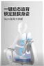 護童（Totguard）兒童學(xué)習(xí)椅可調(diào)節(jié)升降學(xué)生正姿四背坐姿椅 G985_奇思藍 帶腳踏 曬單實拍圖