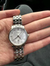 天梭（TISSOT）女表劉亦菲同款小藍(lán)針卡森臻我系列全自動(dòng)機(jī)械表情人節(jié)禮物送女友 T122.207.22.031.01玫瑰金鋼帶 曬單實(shí)拍圖