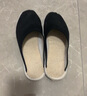 紅青百年棉布家居包頭拖鞋男夏季中老年室內(nèi)透氣防滑輕便傳統(tǒng)老北京布拖鞋 千層底拖鞋 41 適合40的腳 曬單實拍圖