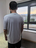 鴻星爾克短袖男士T恤夏季新款運動(dòng)服裝透氣速干衣男款冰絲跑步短t健身上衣 瀝青灰2095 3XL 曬單實(shí)拍圖