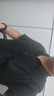 十如仕短袖polo衫男春夏季透氣吸濕速干翻領(lǐng)商務(wù)休閑通勤 t恤 P12-01 黑色 XL 曬單實拍圖