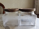 青蘋果復(fù)古海棠花玻璃密封罐食品級(jí)儲(chǔ)物罐子零食收納罐茶葉儲(chǔ)存罐 檸檬小號(hào)950【限量?jī)r(jià)】?jī)芍谎b 曬單實(shí)拍圖