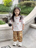G.DUCKKIDS女童褲子夏季薄款2025新款中小兒童防蚊褲女寶寶女孩夏天外穿長褲 3D小熊 (萊賽爾面料) 90 身高75-85厘米(可開檔) 曬單實(shí)拍圖