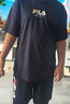 FILA KIDSx原田治聯(lián)名系列兒童短袖T恤2025夏季大童涼感上衣 曬單實(shí)拍圖