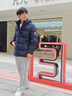 鴨鴨（YAYA）羽絨服男連帽可拆短款百搭保暖冬季新款中青年商務(wù)休閑防寒外套 黑色 XL 180(建議135-150斤) 曬單實拍圖