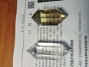 唯誠 天然黃水晶六棱柱雙尖柱子原礦石消磁能量石把玩擺件 5-6cm左右 曬單實(shí)拍圖