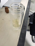 OQB德國茶水分離杯一鍵速開蓋車載雙層玻璃杯男士2025新款泡茶水杯子 新款長網(wǎng)-【雙層玻璃杯】 300ml 曬單實拍圖