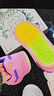 彪馬（PUMA）忍者神龜聯(lián)名面包鞋男女新款撞色休閑鞋SUEDE XL401305 淡粉色-紫羅蘭-01 42.5 曬單實拍圖