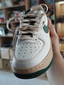 耐克NIKE緩震板鞋女空軍一號 AIR FORCE 1 運動鞋 DZ4764-133帆白38.5 曬單實拍圖