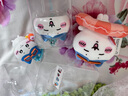 名創(chuàng)優(yōu)品（MINISO）Chiikawa吉伊卡哇夏日季泳圈掛件毛絨玩具玩偶掛飾 Hachiware小八 曬單實(shí)拍圖