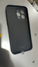 品勝 適用蘋果15Pro Max手機(jī)殼 iPhone15ProMax柔性液態(tài)殼全包防摔防磨防震親膚超薄保護(hù)套軟殼 黑色 曬單實(shí)拍圖