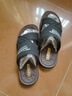 秋冬新款兩用軟底防滑沙灘鞋防滑透氣涼鞋男士休閑鞋外穿涼拖耐磨 黑色 【加厚按摩底】 40 【標準尺碼】 曬單實(shí)拍圖