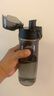 膳魔師（THERMOS）水杯子Tritan塑料杯700ML運(yùn)動(dòng)水壺TCSD-700   BK 曬單實(shí)拍圖