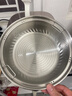 美的（Midea）風動稻香電飯煲無涂層0涂層家用3-4-5-8個人電飯煲 316L不銹鋼內(nèi)膽1300W電磁IH加熱一級能效電飯鍋 升級316不銹鋼內(nèi)膽 玫瑰金 HS453S 4L 曬單實拍圖