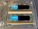 Crucial英睿達(dá) 128GB（64GB×2）套裝 DDR5 5600頻率 筆記本內(nèi)存條 美光（原鎂光）原廠顆粒 曬單實(shí)拍圖
