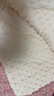 童泰（TONGTAI）嬰兒包被純棉夾棉寶寶抱被新生兒豆豆絨蓋毯初生寶寶滿月抱毯 綠色（秋冬加厚款0-15°C） 90x90cm 曬單實(shí)拍圖