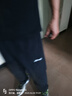 李寧運動褲男春夏季速干冰絲涼感褲子薄款跑步健身長褲直筒休閑衛(wèi)褲L 曬單實拍圖