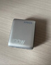 ANKER【國家3C認(rèn)證】安克智顯充Lite100W充電器數(shù)據(jù)線套裝 氮化鎵type-c小米快充pd插頭適用iPhone16 銀 曬單實(shí)拍圖