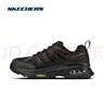 斯凱奇（Skechers）男鞋戶外休閑鞋城市旅游徒步鞋防滑氣墊運動登山鞋 BBK全黑 43 曬單實拍圖
