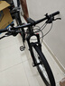 千里達(dá)（TRINX） X7鋁合金山地車(chē)自行車(chē)禧瑪諾22速線(xiàn)控氣叉油剎成人男女單車(chē) X7 ELITE啞黑藍(lán)紅 -筒軸 27.5*16英寸 曬單實(shí)拍圖