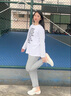 安踏（ANTA）毒刺6女鞋運(yùn)動(dòng)鞋子女春夏季減震回彈網(wǎng)面休閑鞋透氣輕便跑步鞋 象牙白/蜜桃橙【毒刺5】 38 曬單實(shí)拍圖