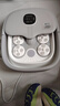 美的(Midea)折疊泡腳桶自動按摩泡腳盆洗腳盆活氧氣泡內(nèi)支撐設(shè)計七夕情人節(jié)禮物送男女朋友MK-AJ0301 曬單實拍圖