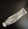MARVIS 瑪爾仕 亮白薄荷牙膏25ml（銀色） 亮白皓齒 意大利進(jìn)口 瑪爾斯 曬單實(shí)拍圖