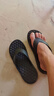 卡帝樂(lè )鱷魚(yú)人字拖男士涼鞋夏季外穿休閑拖鞋涼拖沙灘鞋子男 1550 黑色 42 曬單實(shí)拍圖
