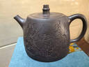 八璽（BAXI）宜興紫砂壺名家純手工紫泥漢鐸壺功夫茶具泡茶壺大容量送長(zhǎng)輩禮物 400ml 八仙過(guò)海紫泥漢鐸-徐 證書(shū)禮盒/送禮體面 曬單實(shí)拍圖