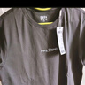 森馬（Semir）短袖T恤男棉質(zhì)修身內(nèi)搭字母t夏季個性圓領上衣百搭潮101324100103 曬單實拍圖