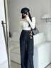 CHASENG&KEITH潮包包女包名媛風單肩輕奢斜挎包生日實用送女朋友生日禮物 【黑色】女包-限定輕奢高級感 曬單實拍圖
