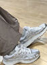 耐克（NIKE）P-6000女鞋舒適百搭老爹鞋網(wǎng)面透氣輕便跑步鞋街頭時(shí)尚復(fù)古運(yùn)動(dòng)鞋 BV1021-106 38 曬單實(shí)拍圖