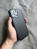 K&Z適用于蘋(píng)果16手機殼真皮智能視窗iPhone16promax翻蓋保護套鏡頭全包防摔plus皮套商務(wù)支架外殼新款 【優(yōu)雅黑】牛皮翻蓋丨折疊支架 iPhone16promax 曬單實(shí)拍圖